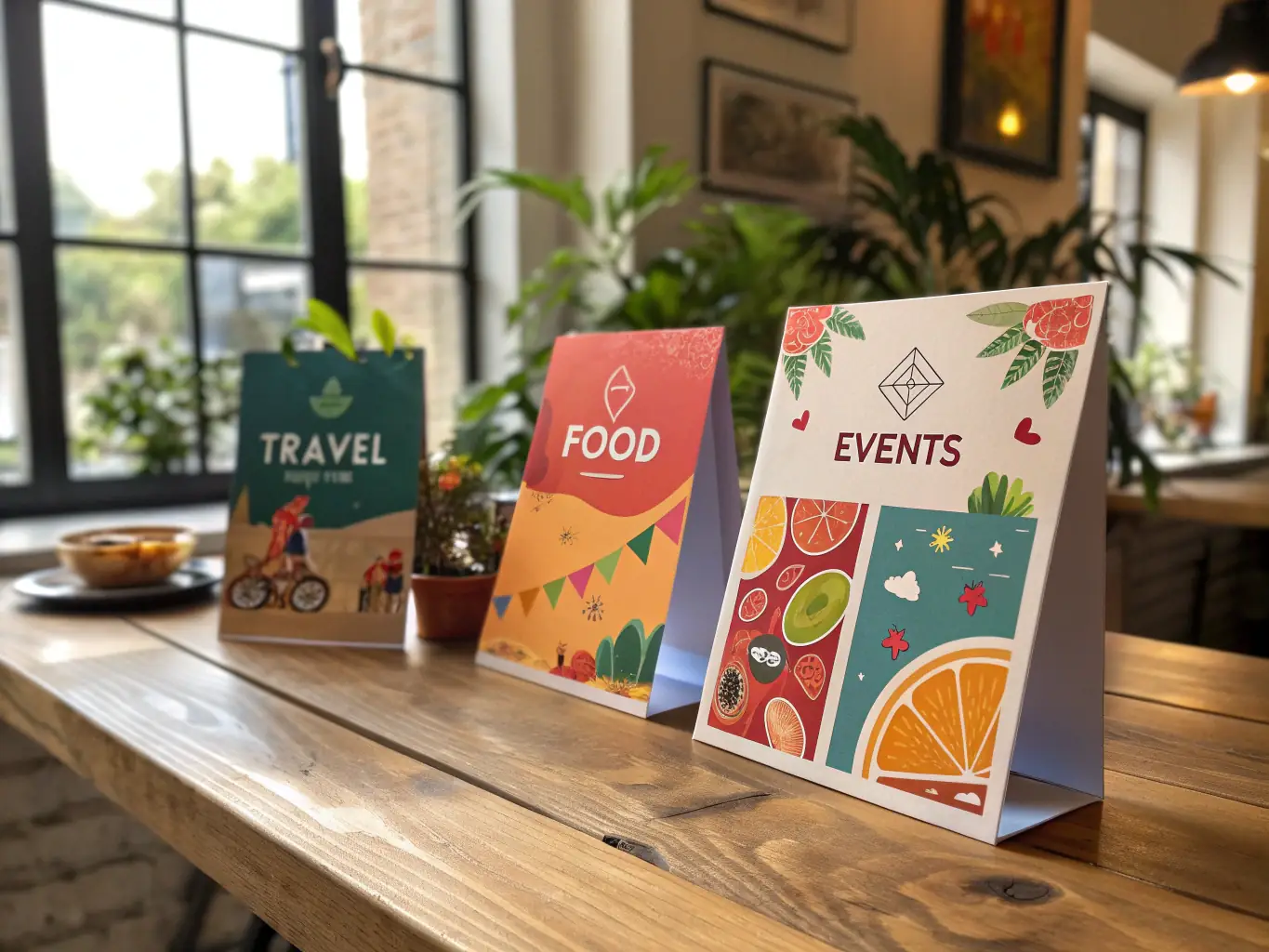 A stack of colorful postcards being prepared for mailing, with a focus on the addresses and local neighborhood details, ready to be delivered to homes.